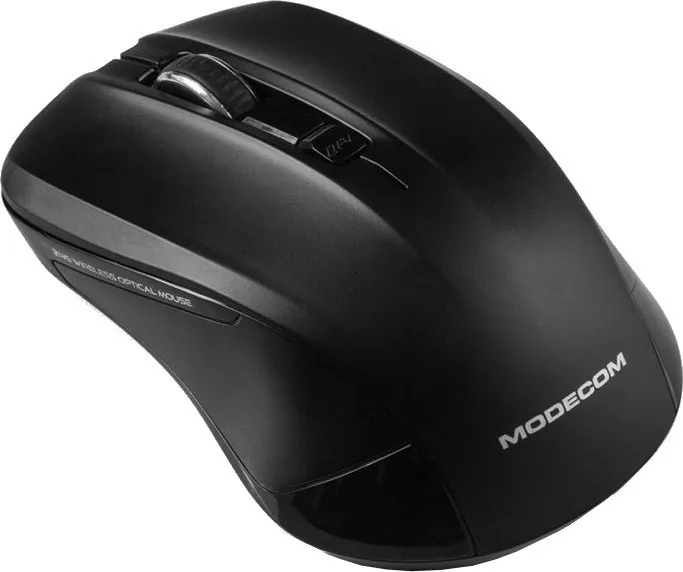 Modecom MC-WM9.1 Ratón Inalámbrico Óptico Negro 1600 DPI
