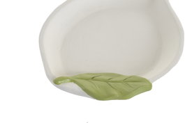 DKD Home Decor Bandeja Vaciabolsillos Cemento Limón Beige