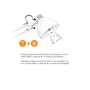 Cristalrecord Bombilla LED Recargable USB E27 6W Dimmable 500LM 3 CCT (3000K/4000K/6000K) con Batería 2600mAh y Autonomía 10h