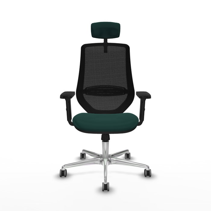 PIQUERAS Y CRESPO Silla de oficina Mardos con mecanismo Sincro, Verde botella y Negro PIQUERAS Y CRESPO Silla de oficina Mardos con mecanismo Sincro, Verde botella y Negro
