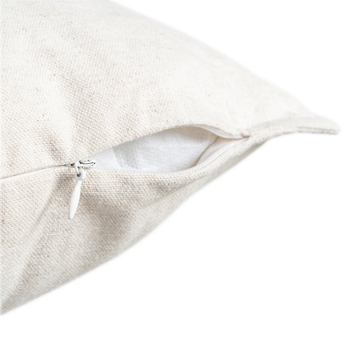 Cojín Crema 85%Algodón-15%Lino 50 X 30 cm (Set de 2)