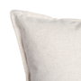 Cojín Crema 85%Algodón-15%Lino 50 X 30 cm (Set de 2)