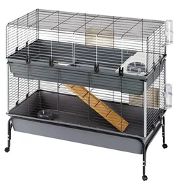 Ferplast Rabbit 120 Double con soporte para conejos y roedores