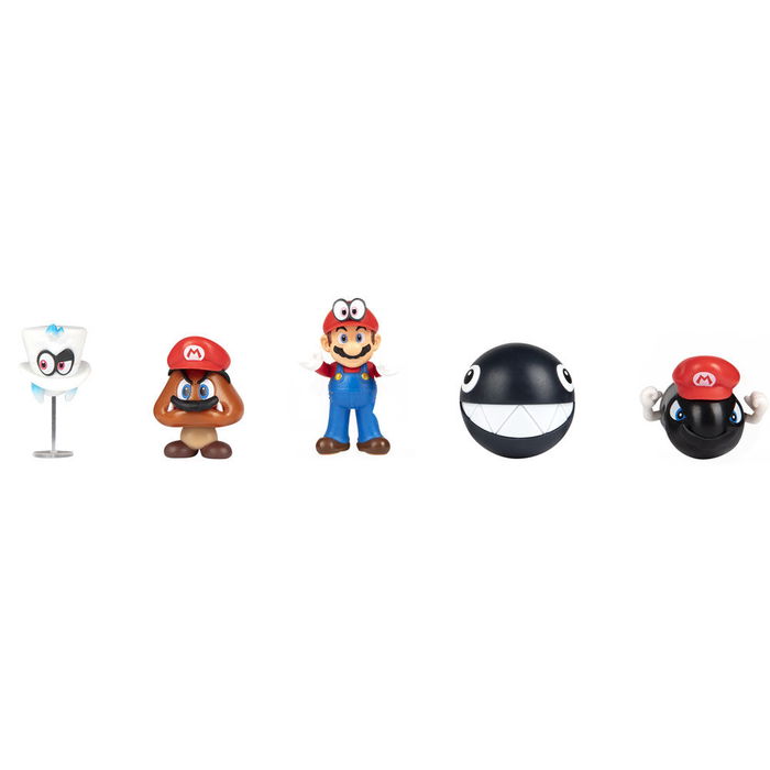 JAKKS PACIFIC Blister 5 Figuras Super Mario Bros 6,5cm JAKKS PACIFIC Blister 5 Figuras Super Mario Bros 6,5cm
