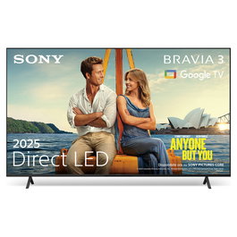 Sony BRAVIA K-50S3 127 cm (50") 4K Ultra HD Smart TV LED Android TV Dolby Vision HDR10 WiFi 6E Bluetooth 4x HDMI Negro