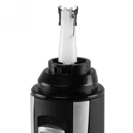 Orbegozo 17518 Cortapelos para Nariz y Orejas, Barba y Bigote, Sin Cables, Resistente al Agua IP-X4, 2 Cabezales Intercambiables