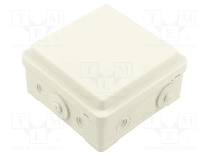 SIMET Caja de conexiones con diafragmas de membranas 100x100x52mm SIMET Caja de conexiones con diafragmas de membranas 100x100x52mm