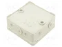 SIMET Caja de conexiones con diafragmas de membranas 100x100x52mm