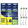 Braun Oral-B CrossAction Recambio de Cabezal Cepillo Eléctrico, Pack de 6 Unidades, Compatible con Series Oral-B