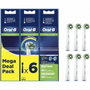 Oral-B Pack 6 Cabezales de Recambio Cross Action con Tecnología CleanMaximiser