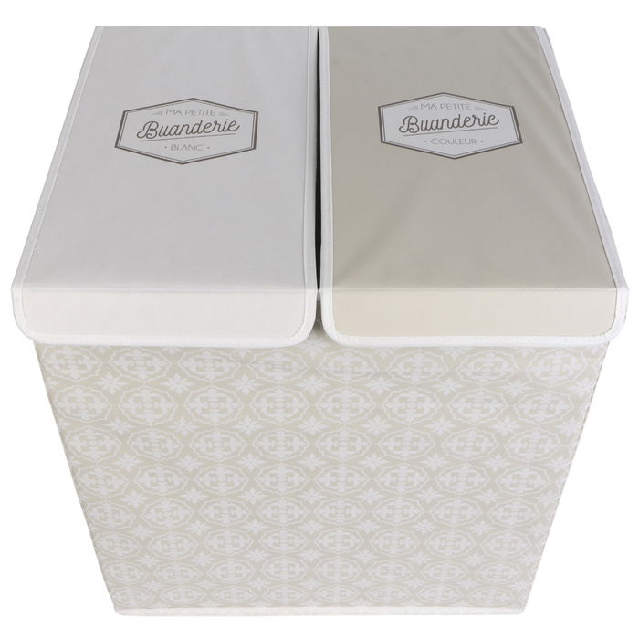 Je cherche une Idee Cesta Colada Doble Ma Petite Buand 50x41x57 Poliéster