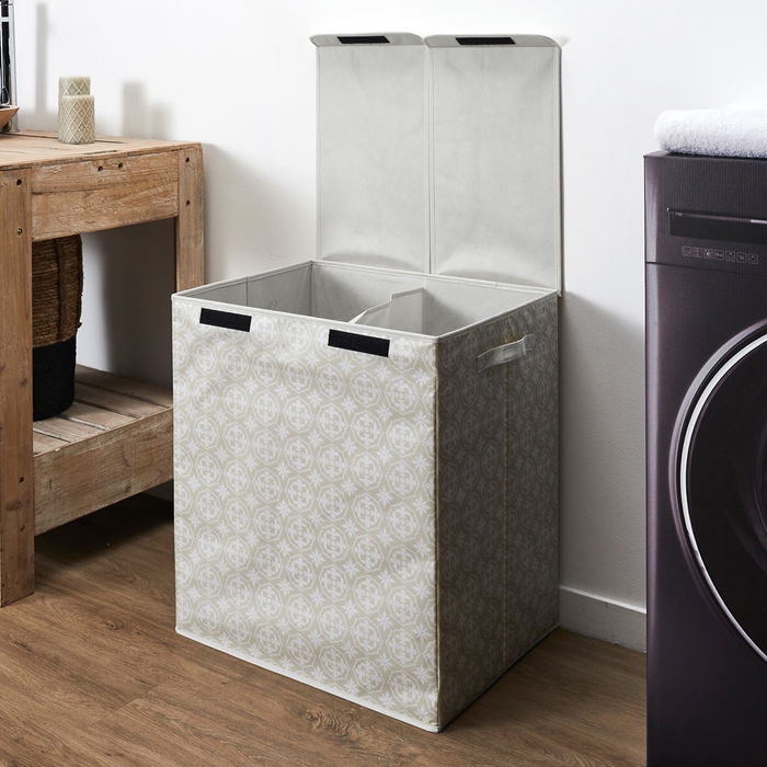 Je cherche une Idee Cesta Colada Doble Ma Petite Buand 50x41x57 Poliéster