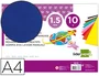 Liderpapel Goma eva azul A4 1,5mm paquete de 10 hojas