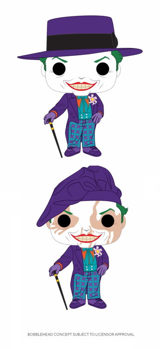 Funko Pop! The Joker Batman 1989 Edición Chase con Sombrero de Copa #337