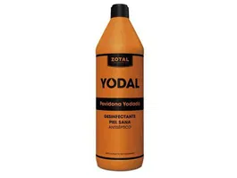 Zotal Yodal Povidona Yodada Antiséptico 1 L