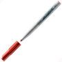 Bic Velleda 1741 Marcador para Pizarra Blanca Punta Cónica Color Rojo