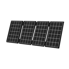 Logilink Cargador Solar Plegable 15W con Puerto USB-A y USB-C, Resistente al Agua IP65