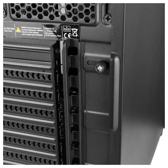 Modecom Oberon Pro LE Negra Torre Midi ATX Gaming PC Gabinete