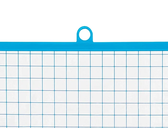 Liderpapel Pizarra Blanca 25x35 cm Doble Cara Lisa y Cuadriculada con Rotulador y Borrador Magnético