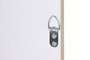 DKD Home Decor Set de 2 Espejos de Pared Símil Ratán Beige y Natural