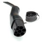 ROLINE Cable de carga para vehículos eléctricos espiral Type 2, 5 m, Negro