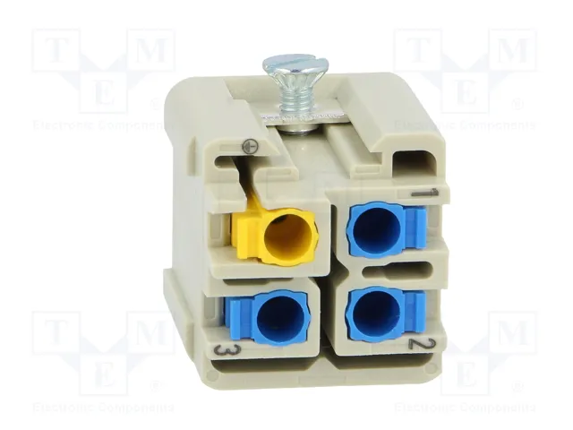 HARTING Han® A plantilla de contacto hembra 10A 250V HARTING Han® A plantilla de contacto hembra 10A 250V