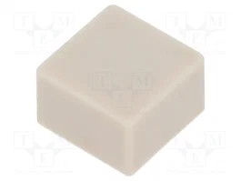 Aratas (Formerly Omron Components) Botón a presión cuadrado de 9x9 mm, marfil