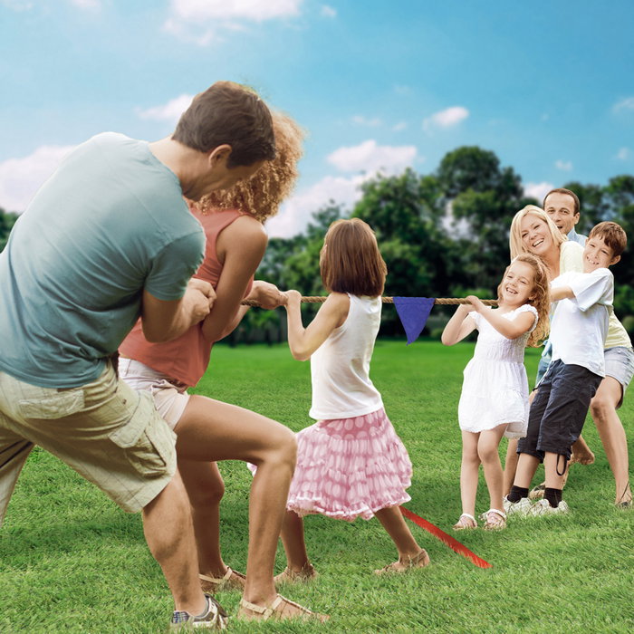 Mister Gadget Juego "Tirar De La Cuerda" 3M Polyester Jeux Outdoor