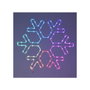Basics Adorno LED Copo de Nieve RGB 50 x 43 cm