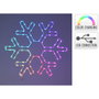 Basics Adorno LED Copo de Nieve RGB 50 x 43 cm
