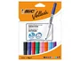 Bic Velleda 1741 Rotuladores para Pizarra Colores Surtidos, Bolsa de 8 unidades