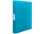 Liderpapel Carpeta de Anillas 4 Anillas 25 mm Polipropileno DIN A4 Celeste Opaco