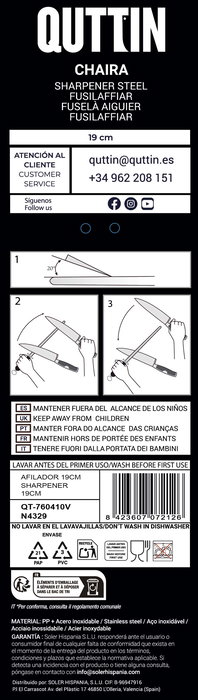 Quttin Chaira Basic 19 cm (24 Unidades)