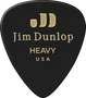 Dunlop Pack 12 Púas Genuine Celluloid Classic Negro - Heavy