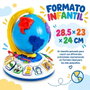 Jugatoys - misprimerosjuguetes Esfera terrestre infantil con actividades