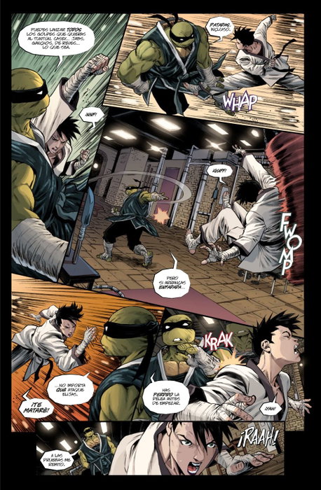 Moztros Producciones S.L. Teenage Mutant Ninja Turtles: El Último Ronin - Día de Entrenamiento
