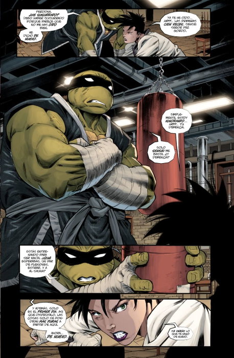 Moztros Producciones S.L. Teenage Mutant Ninja Turtles: El Último Ronin - Día de Entrenamiento
