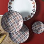 Home Deco Factory Plato Hondo Porcelana 20 cm, Colección Mirage, Apto Lavavajillas y Microondas
