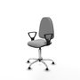 PIQUERAS Y CRESPO Silla de oficina Aýna Gris claro con base cromada