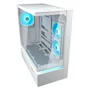 Caja pc cougar midi-tower cfv235, argb, glas, blanco