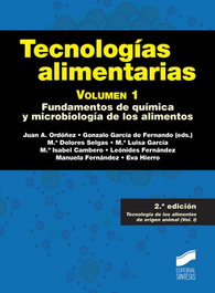 SINTESIS EDITORIAL Tecnologías Alimentarias Volumen 1: Fundamentos de Química