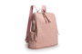 Lucky Bees 1217 Mochila Rosa Piel Sintética, 9 Bolsillos Interiores, 33x13x35 cm
