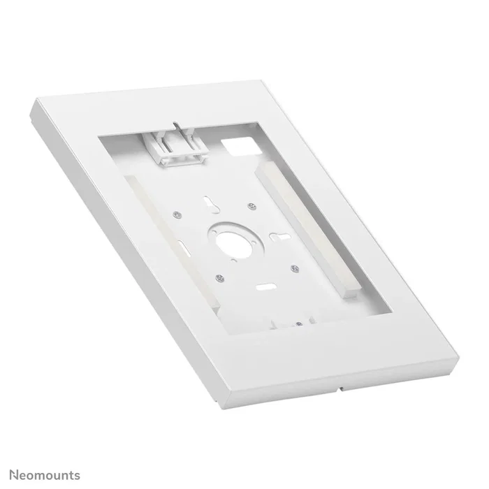 Neomounts WL15-650WH1 Soporte de Tablet para Pared, Ajustable 9.7-11", Bloqueo Seguridad, Orientación Vertical/Horizontal, VESA 75x75, Blanco
