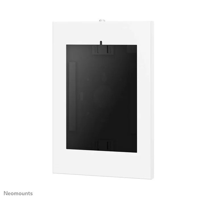 Neomounts WL15-650WH1 Soporte de Tablet para Pared, Ajustable 9.7-11", Bloqueo Seguridad, Orientación Vertical/Horizontal, VESA 75x75, Blanco