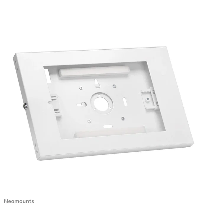 Neomounts WL15-650WH1 Soporte de Tablet para Pared, Ajustable 9.7-11", Bloqueo Seguridad, Orientación Vertical/Horizontal, VESA 75x75, Blanco
