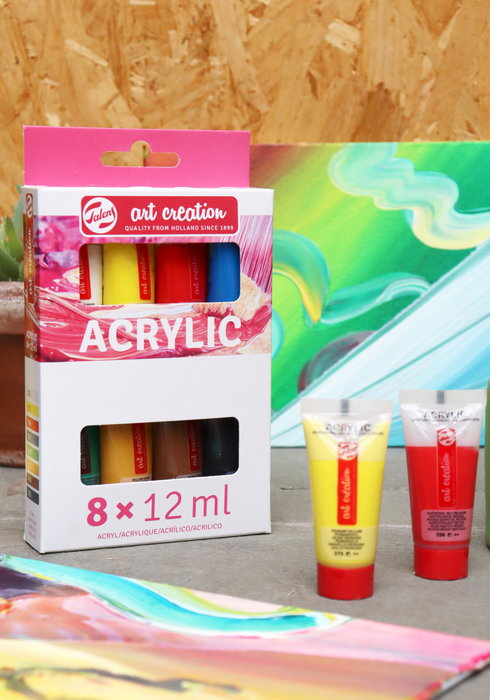 Talens Art Creation Set acrílico 8 x 12 ml