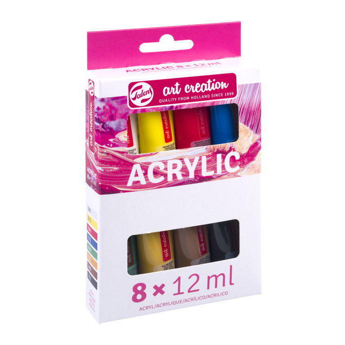 Talens Art Creation Set acrílico 8 x 12 ml