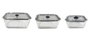 DKD Home Decor Recipiente de Borosilicato y PP 800ml