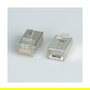 ROLINE Modular Plug RJ-45 Categoría 5e Blindado, Plata, RoHS, 10 Unidades