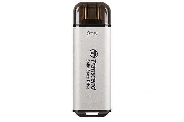 Transcend SSD ESD300S 2TB USB-C Silver Transcend SSD ESD300S 2TB USB-C Silver